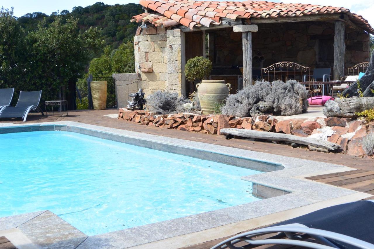 Villa Carole Piscine Privee Spa Fautea Zonza Luaran gambar
